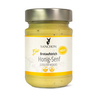 Bio Brotaufstrich Honig-Senf, SANCHON