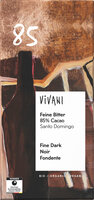 Feine Bitter Schokolade 85 % Cacao Santo Domingo