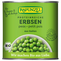 Erbsen in der Dose
