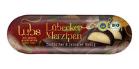 Lübecker Marzipanbrot mit Honig - Zartbitterschokolade, Bio, glutenfrei