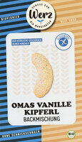 Omas Vanille Kipferl, Backmischung, glutenfrei