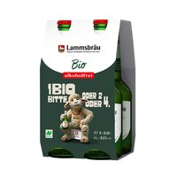 Neumarkter Lammsbräu Bio Alkoholfrei 4x0,33l