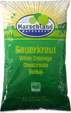Sauerkraut  gepackt