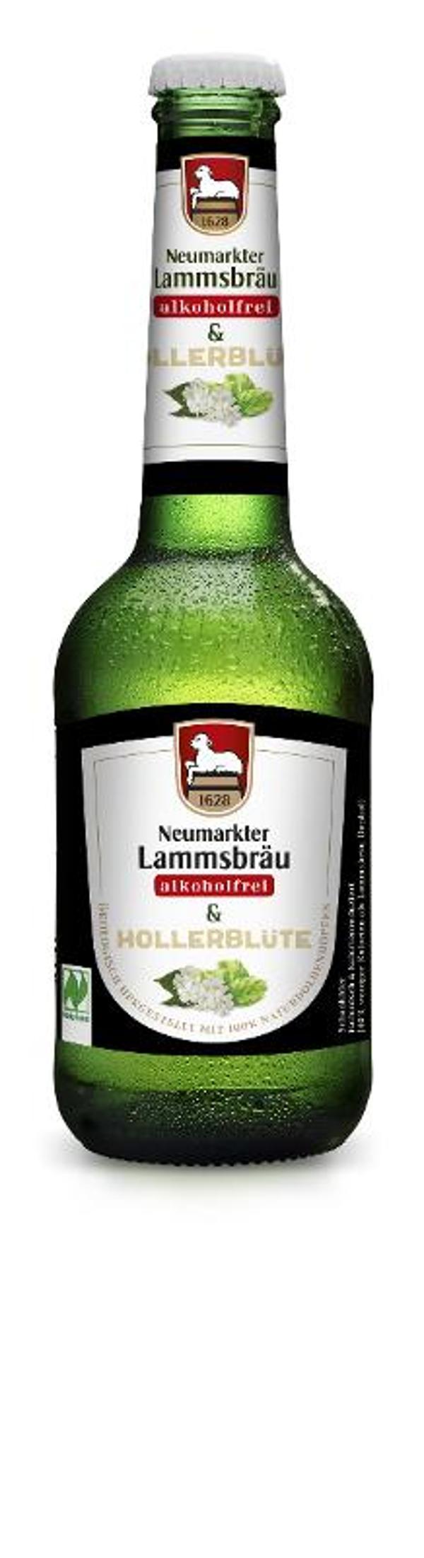 Produktfoto zu Lammsbräu - Alkoholfrei & Hollerblüte
