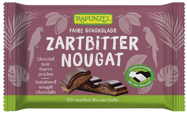 Produktfoto zu Zartbitteschokolade Nougat