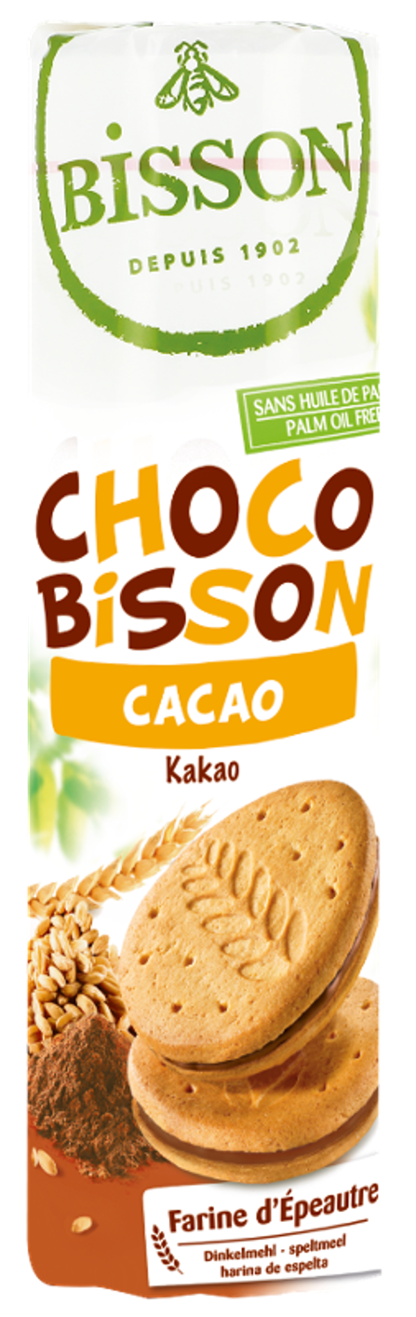 Produktfoto zu Doppelkeks mit Kakao-Creme