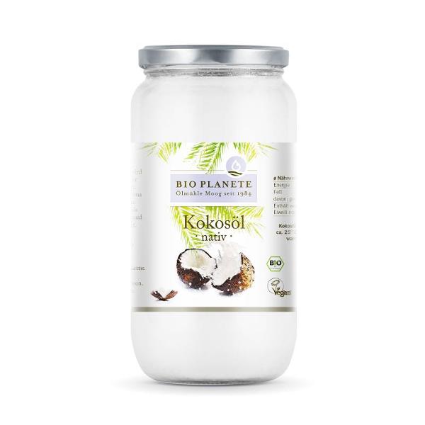 Produktfoto zu Kokosöl nativ (Glas)