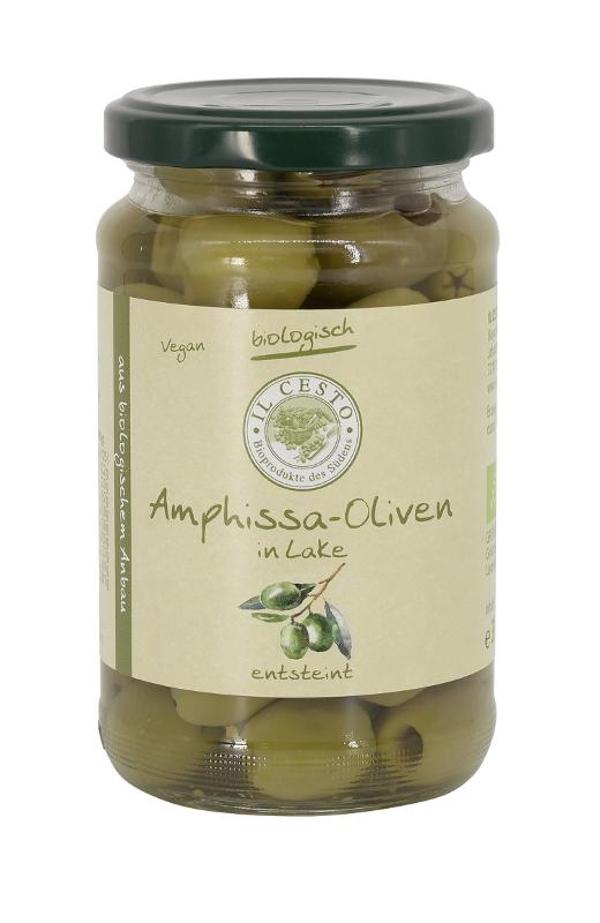 Produktfoto zu Grüne Oliven ohne Stein