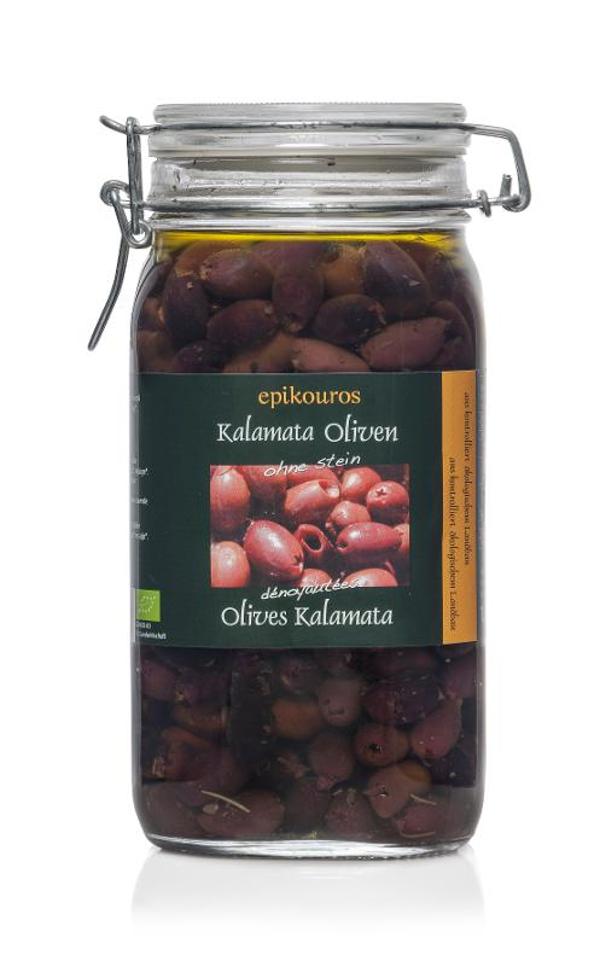 Produktfoto zu Schwarze Kalamata Oliven