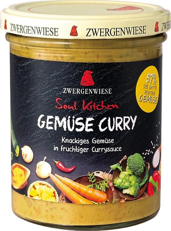 Produktfoto zu Soul Kitchen Gemüse Curry vegan (Glas)