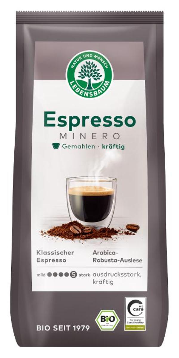 Produktfoto zu Espresso Minero gemahlen 250g