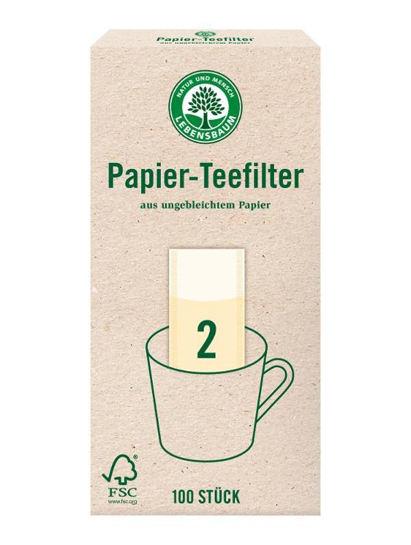 Produktfoto zu Papier-Teefilter Grösse 2