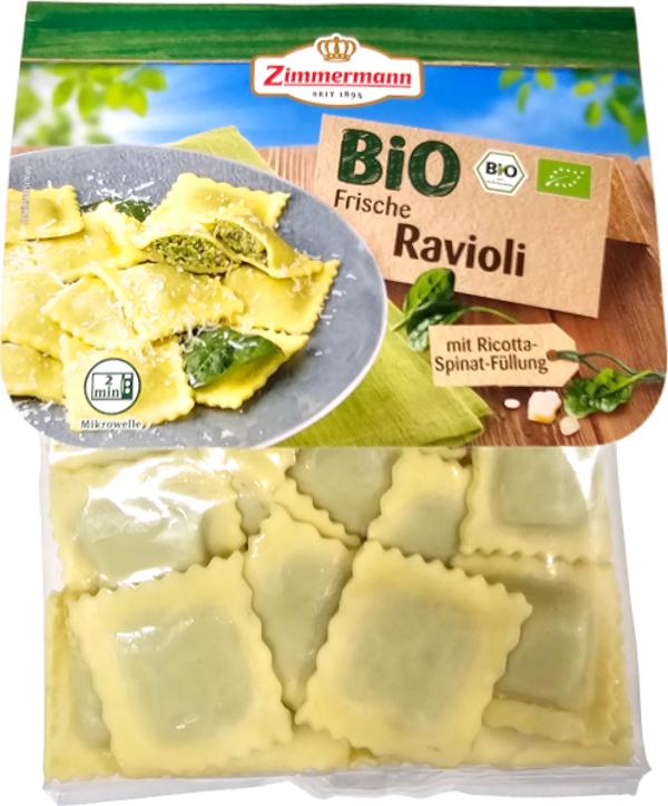 Produktfoto zu Frische Ravioli `Ricotta-Spinat`