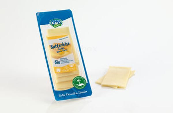Produktfoto zu Butterkäse in Scheiben, 45% Fett [150g]