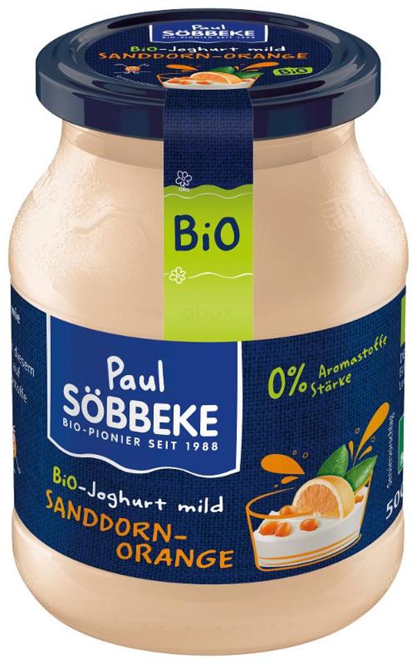 Produktfoto zu Joghurt Orange-Sanddorn 500g