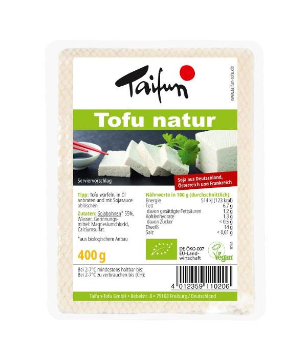 Produktfoto zu Tofu Natur [400g]