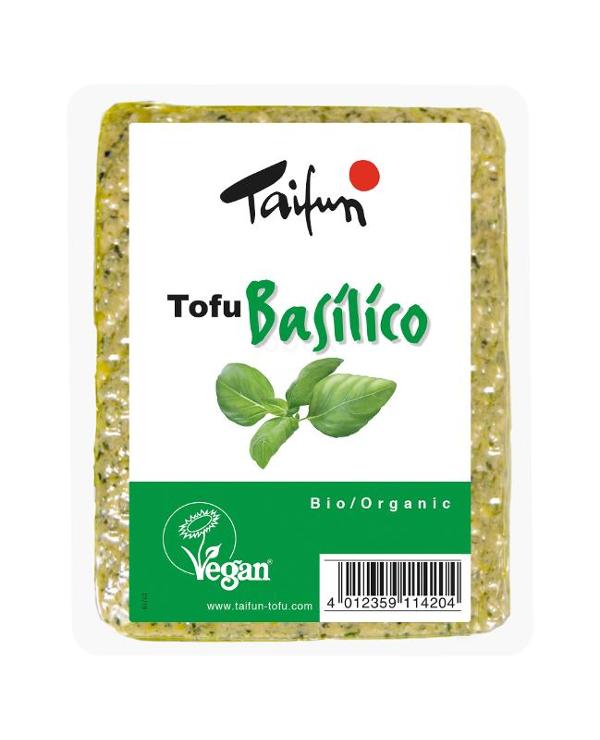 Produktfoto zu Tofu Basilico [200g]