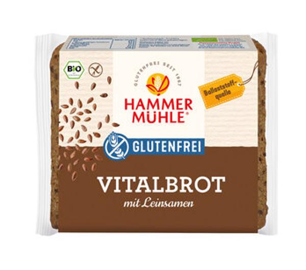 Produktfoto zu Vitalbrot mit Leinsamen, glutenfrei [250g]