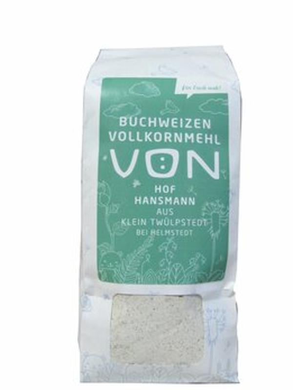 Produktfoto zu Buchweizen-Vollkorn-Mehl [500g]