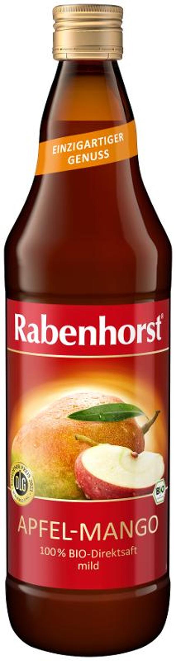 Produktfoto zu Rabenhorst Apfel-Mango Bio [0,75l]