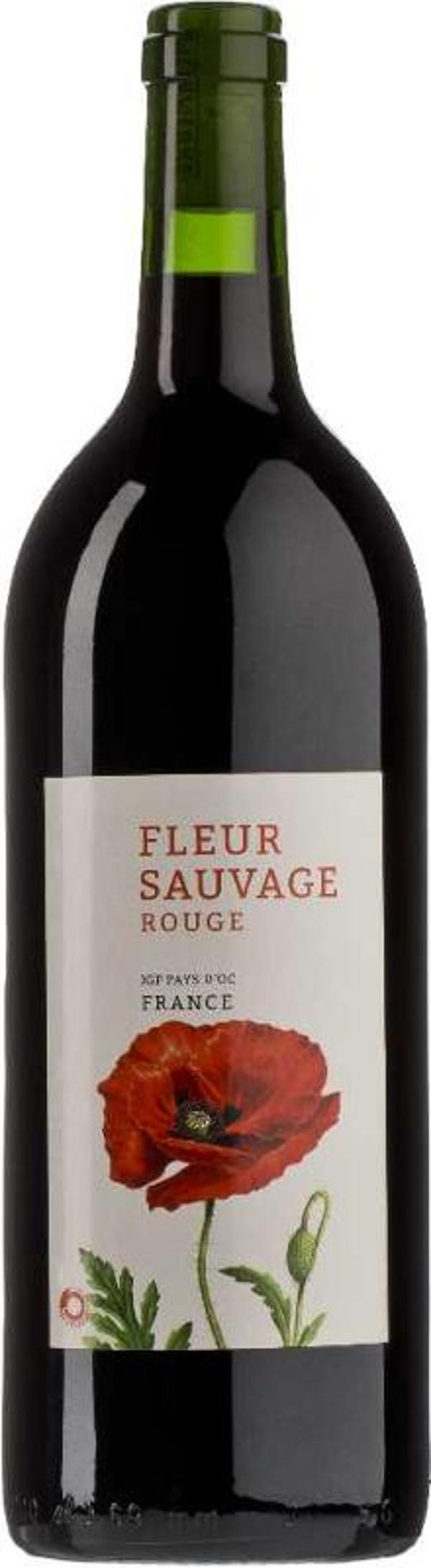Produktfoto zu Rotwein Le Fleur Sauvage rouge [1l]