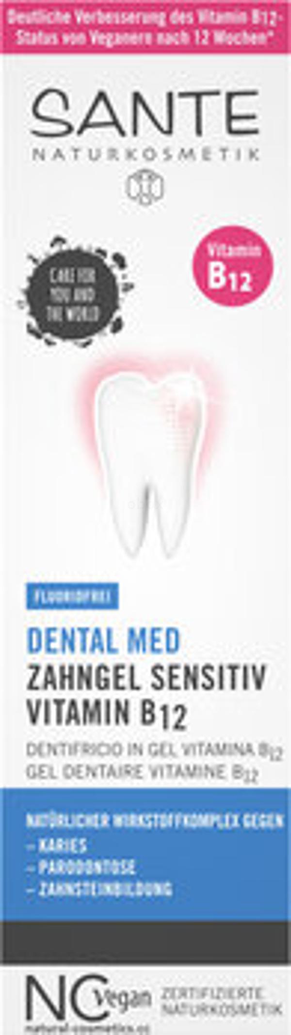 Produktfoto zu Zahngel Vitamin B12 fluoridfrei [75ml]