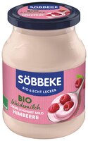 Bio Weidemilch Joghurt mild Himbeere, 7,5 % Fett