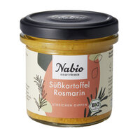 Nabio Mediterraner Aufstrich Süßkartoffel Rosmarin