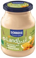 Bio Weidemilch Joghurt mild Orange Sanddorn