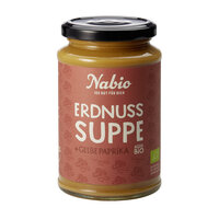 Nabio Erdnuss Suppe + Gelbe Paprika