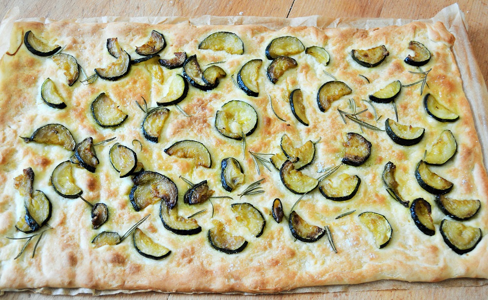 Pizzapaket Zucchini weiß