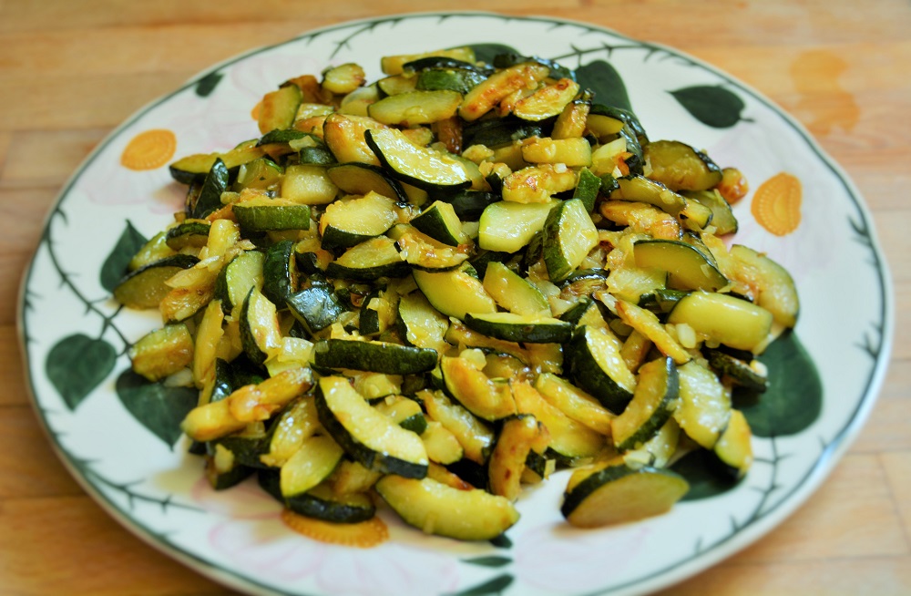 Gebratene Zucchini