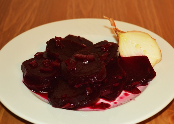 Rote-Bete-Salat gekocht