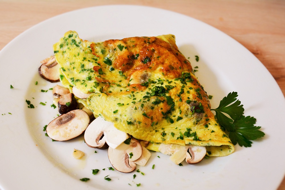 Frittata marchigiana (Champignon-Omelett aus den Marken_Italien)