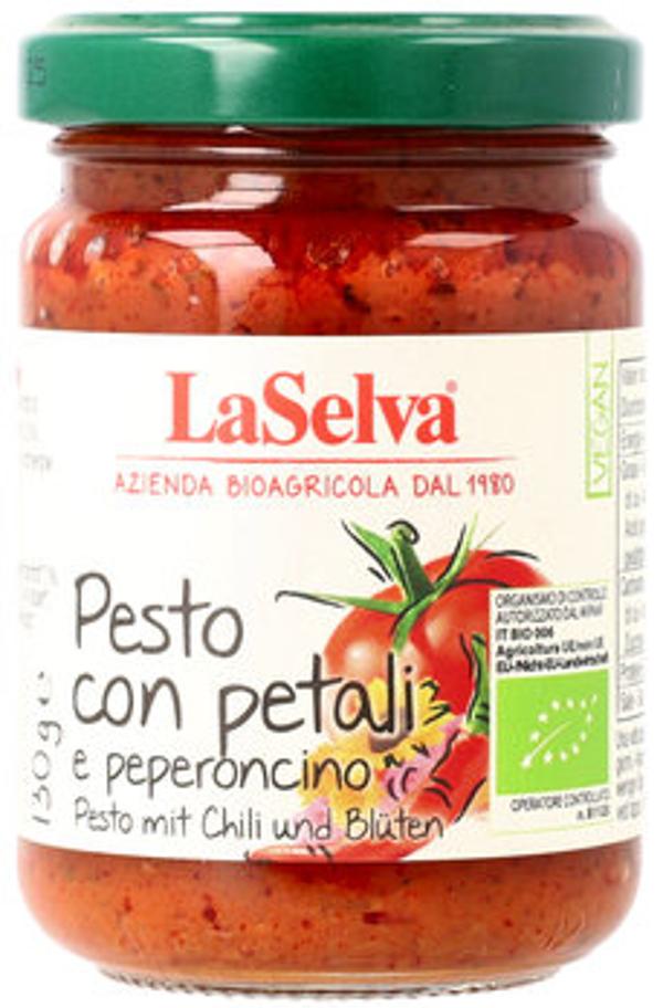 Produktfoto zu Pesto mit Chili und Blüten
