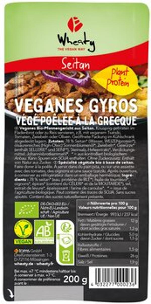 Produktfoto zu Wheaty Vegankebap Gyros (5 x 200g)
