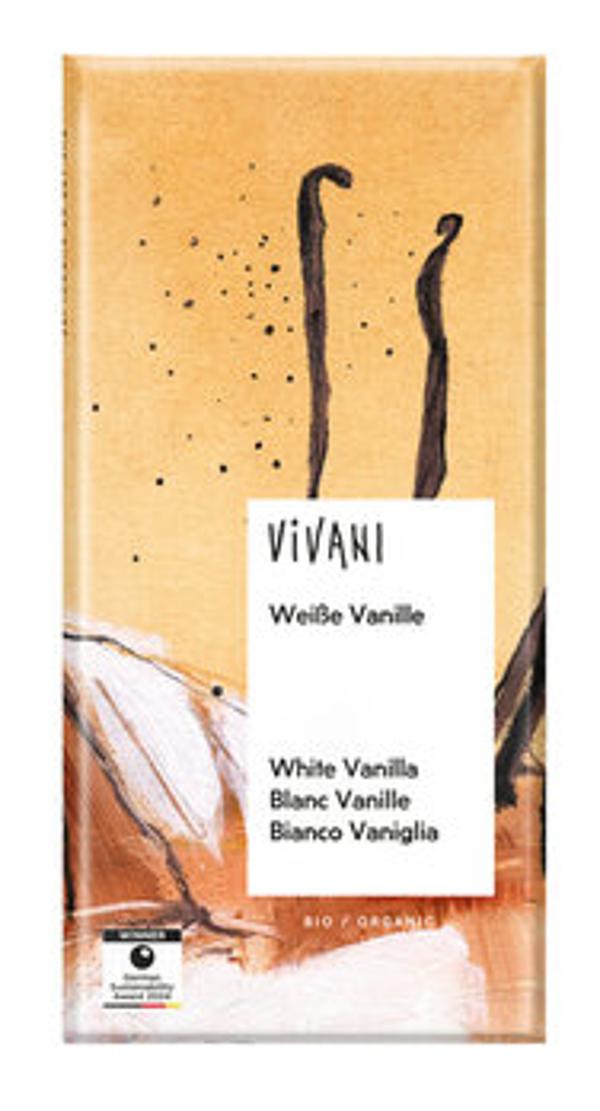 Produktfoto zu Weisse Schokolade Vanille