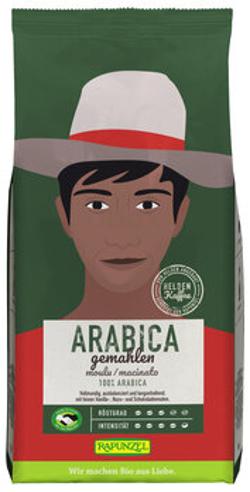 Arabica gemahlen Heldenkaffee
