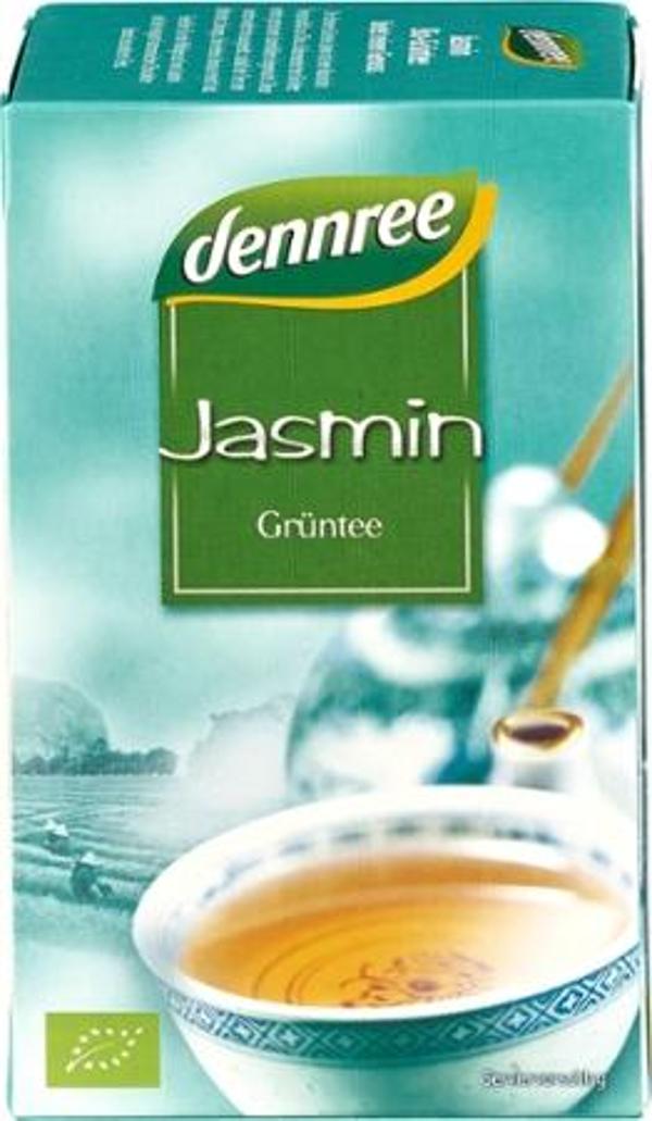 Produktfoto zu Grüntee Jasmin im Beutel