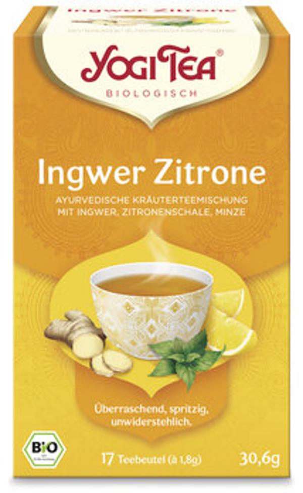 Produktfoto zu Ingwer Zitronen Tee