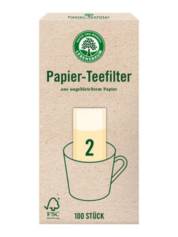 Produktfoto zu Teefilter Gr.2 aus Papier