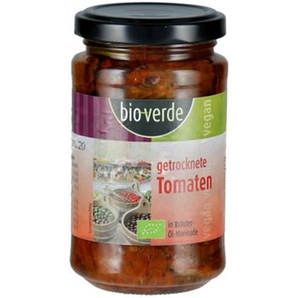 Produktfoto zu getrocknete Tomaten in Kräuter-Öl-Marinade