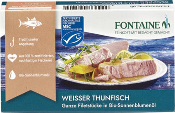 Produktfoto zu Weißer Thunfisch in Soblu Öl