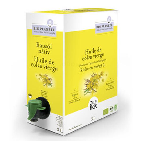 Produktfoto zu Rapsöl nativ, 3 Liter Box
