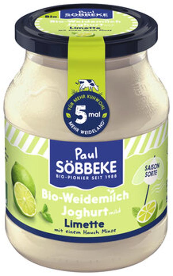 Produktfoto zu Joghurt Limette-Minze