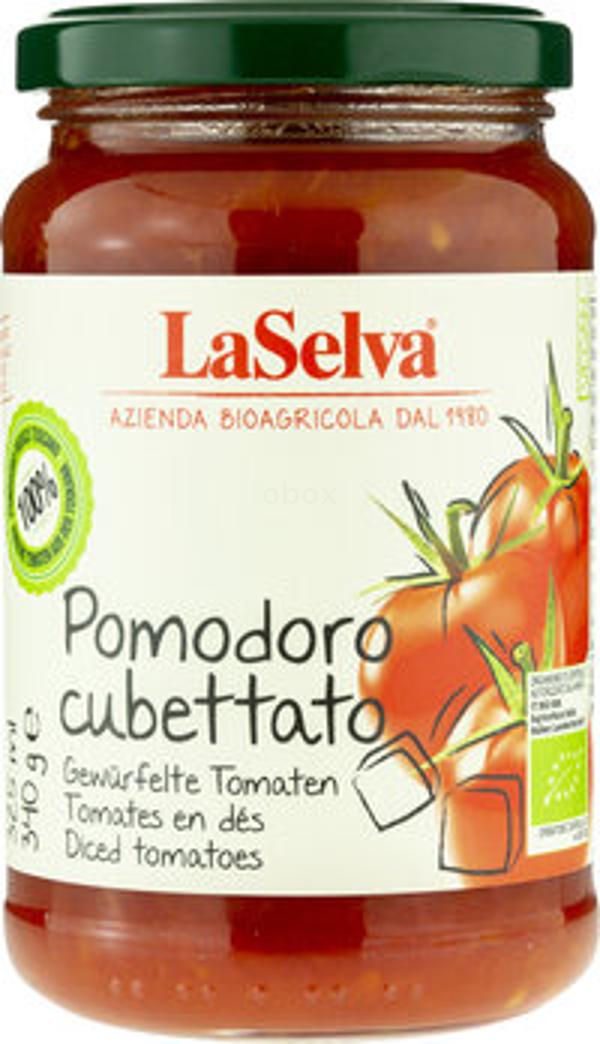 Produktfoto zu Gewürfelte Tomaten Cubettato