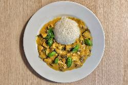 Kokos-Hähnchen-Curry - Panang Curry