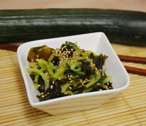 Produktfoto zu Gurken-Wakame-Salat