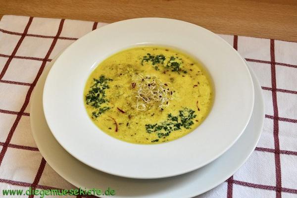 Produktfoto zu Sprossen-Curry-Suppe
