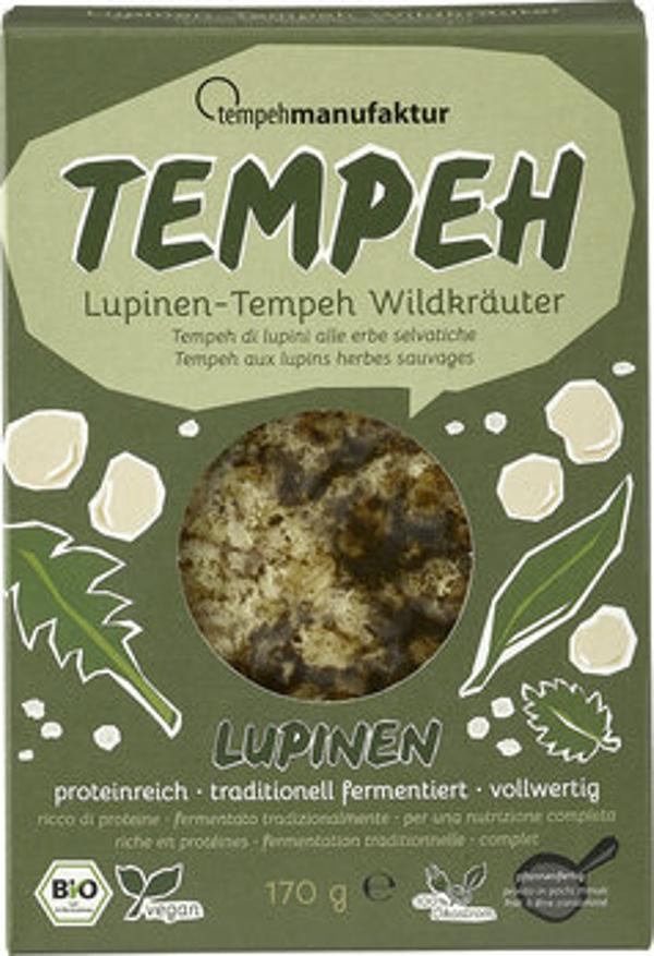 Produktfoto zu Tempeh Lupinen Wildkräuter